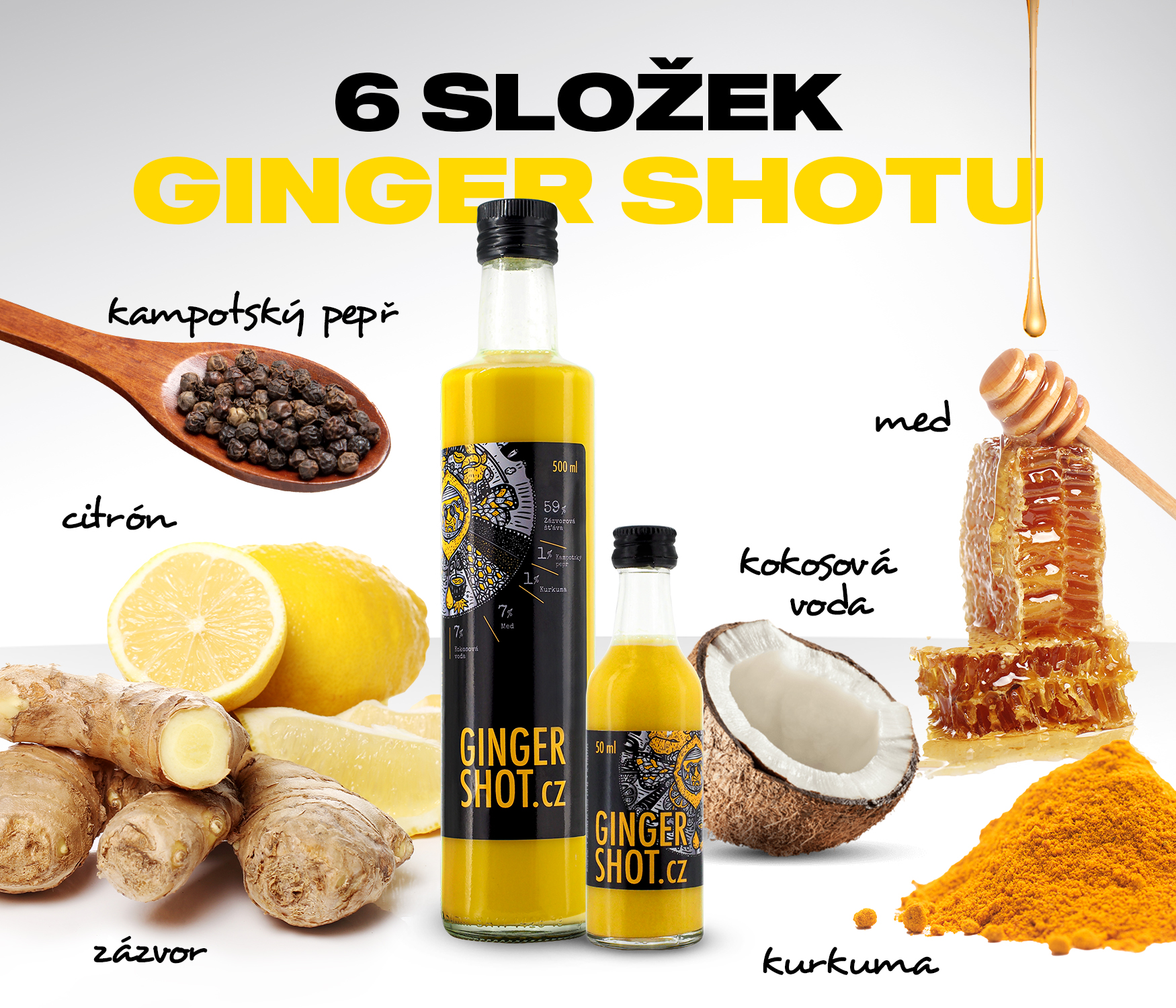 Ginger Shot - Složení