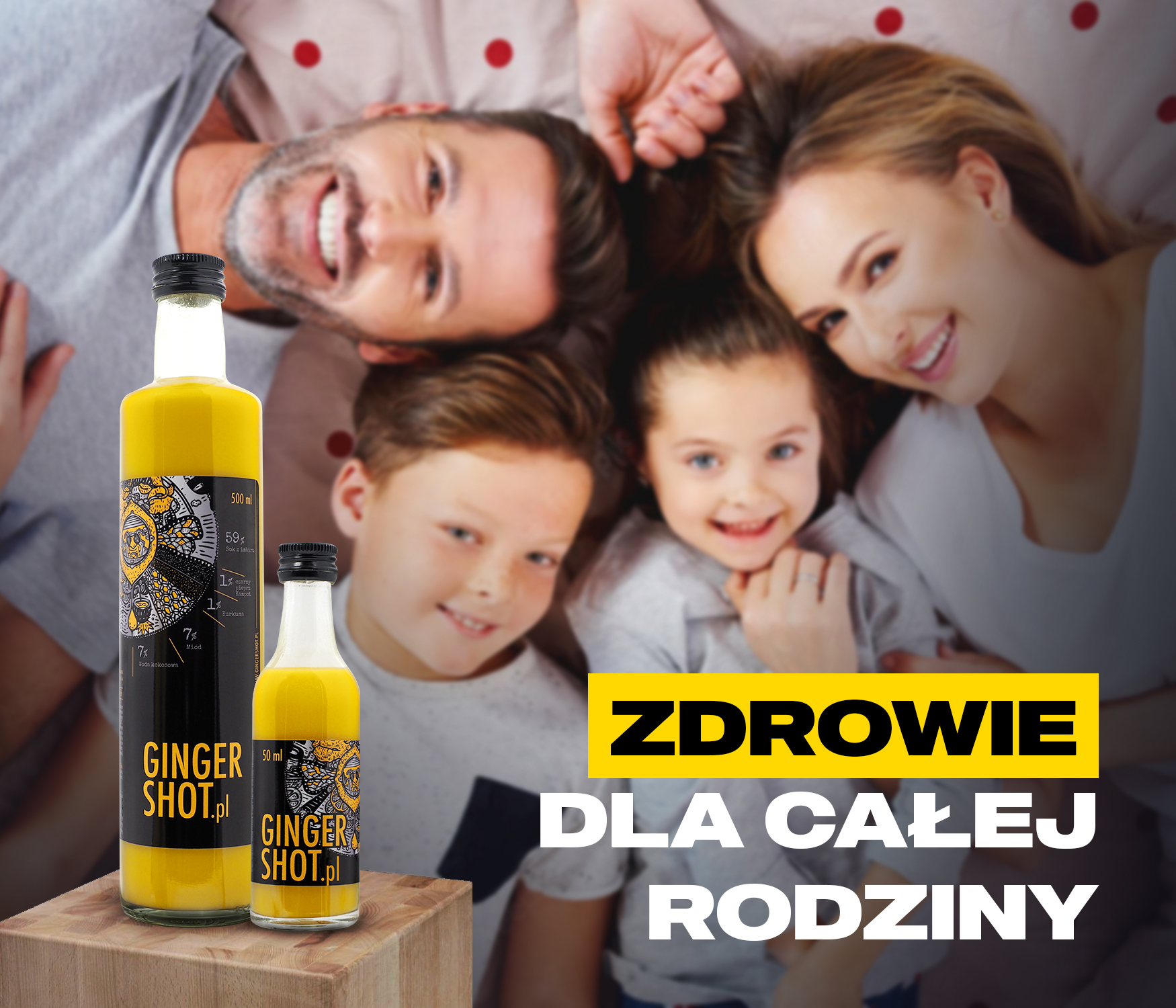 Ginger Shot - zdraví, pro celou rodinu