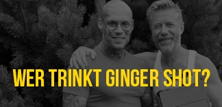 Wer trinken ginger shot