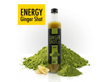 Energy Ginger Shot Matcha 500ml