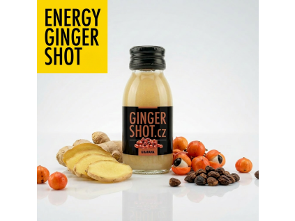 Energy Ginger Shot Guarana60ml