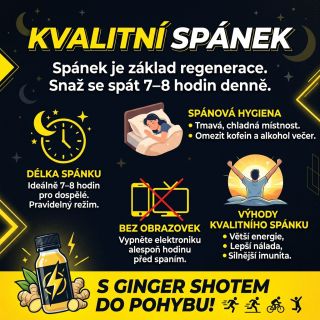 Kvalitní spánek je základním kamenem zdraví, který často podceňujeme. Během noci se tělo regeneruje, svaly opravují a...