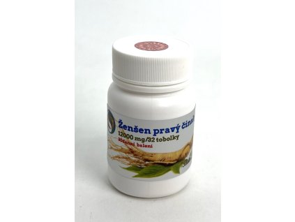 Żeń-szeń chiński, kapsułki, 32 szt., 12 g