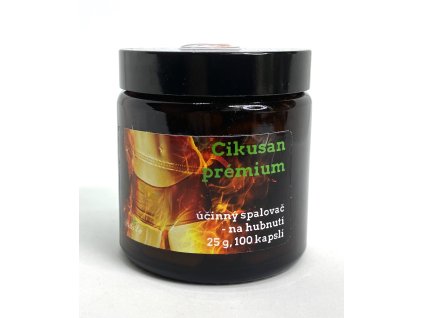Cikusan prémium, 25000 mg/100 tobolek - spalovač tuků, redukce váhy