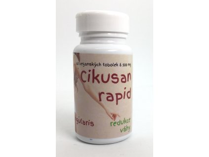 Cikusan rapid, extrakt 20:1, 60 tobolek, 30 g, spalovač tuků, redukce váhy