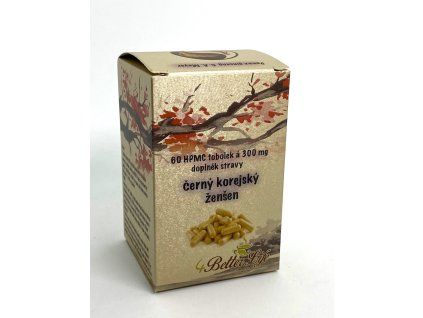 Korean ginseng, black, 60 capsules, 20,000 mg