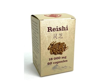 Glossy Ganoderma - spores, capsules (Reishi, Ganoderma) 60 capsules, 18 g