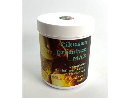 Cikusan premium MAX, odchudzanie i sylwetka, 72000 mg, 240 szt.