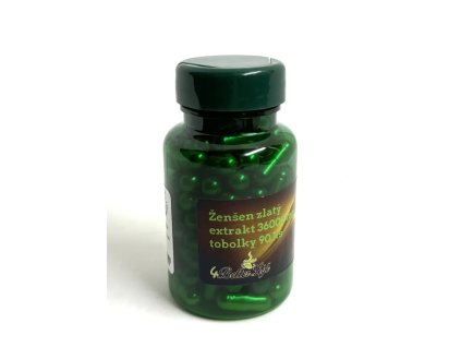 Żeń-szeń, koreański, złote kapsułki, ekstrakt, 90 szt., netto 36 g