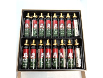 Żeń-szeń koreański, terapia nalewką, zestaw, nr: 1 KGC, 16 x 20 ml, łącznie 320 ml