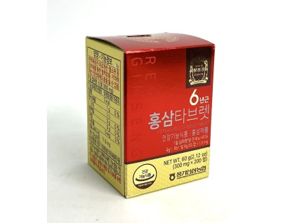 Żeń-szeń koreański, tabletki, 200 sztuk po 300 mg