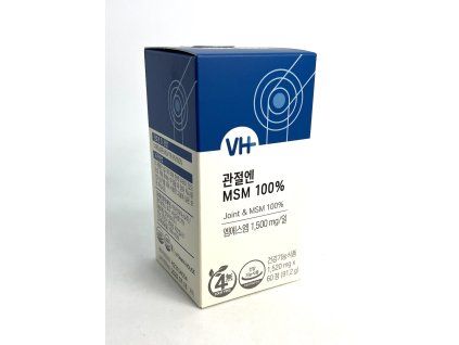 MSM joint supplement, 100% active ingredients, 60 tablets, 91.2 g