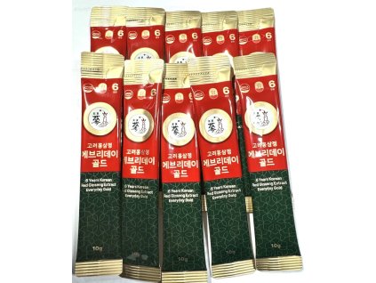 Sticks - Żeń-szeń, koreański, czerwony, ekstrakt, płynny, 10 x 10 g, 100 g