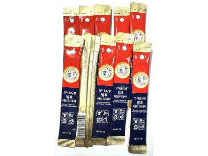 Sticks - Żeń-szeń, koreański, czerwony, ekstrakt, płynny, CK 2, 10 x 10 g, 100 g