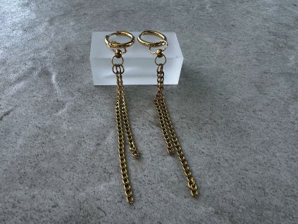 Náušnice AURA CHAIN