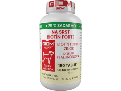 GIOM Na Srst Biotin 180tbl