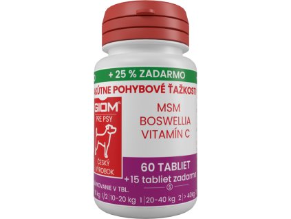 GIOM Akutne pohybove tazkosti 60tbl