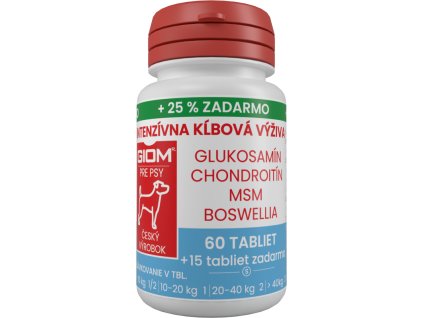 GIOM Intenzivna klbova vyziva 60tbl