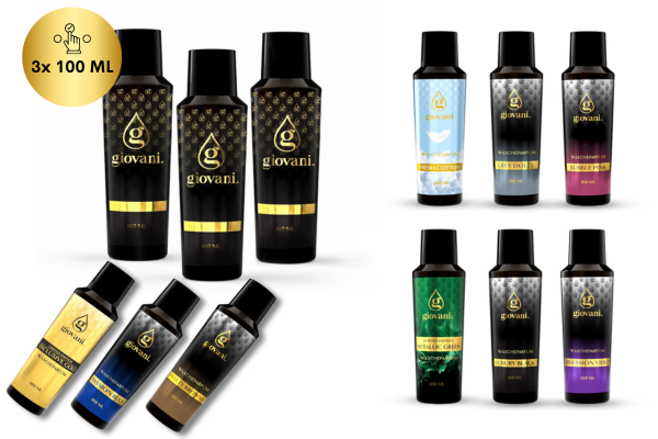 Ihr eigenes Wäscheparfümpaket 3 x 100 ml