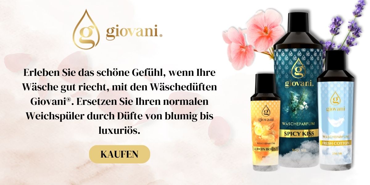 Parfüms zum Waschen Giovani