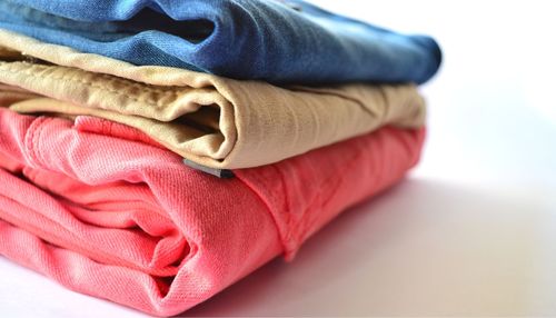 Beibehaltung der Farbe der Kleidung