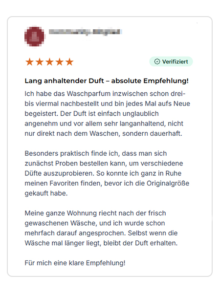 Giovani Kundenbewertung 7