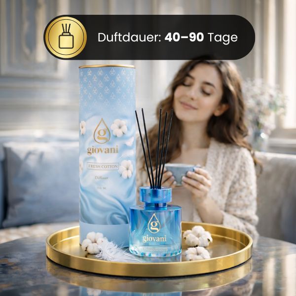 aroma diffuser stabchen giovani FRESH COTTON