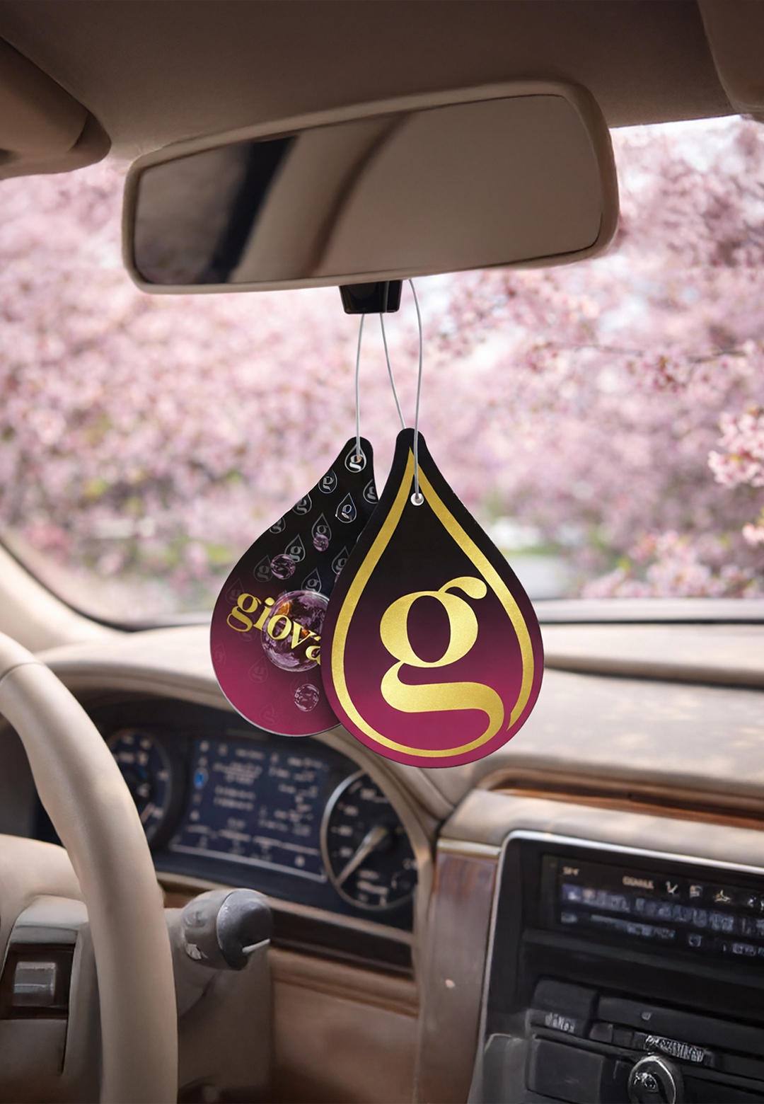 Universeller Anhänger mit Duft BUBBLE PINK