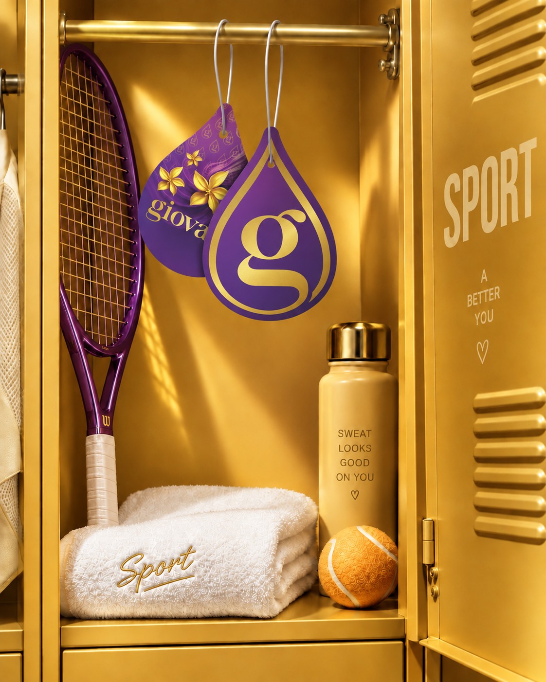 Parfümierter Giovani YLANG-YLANG Autoanhänger