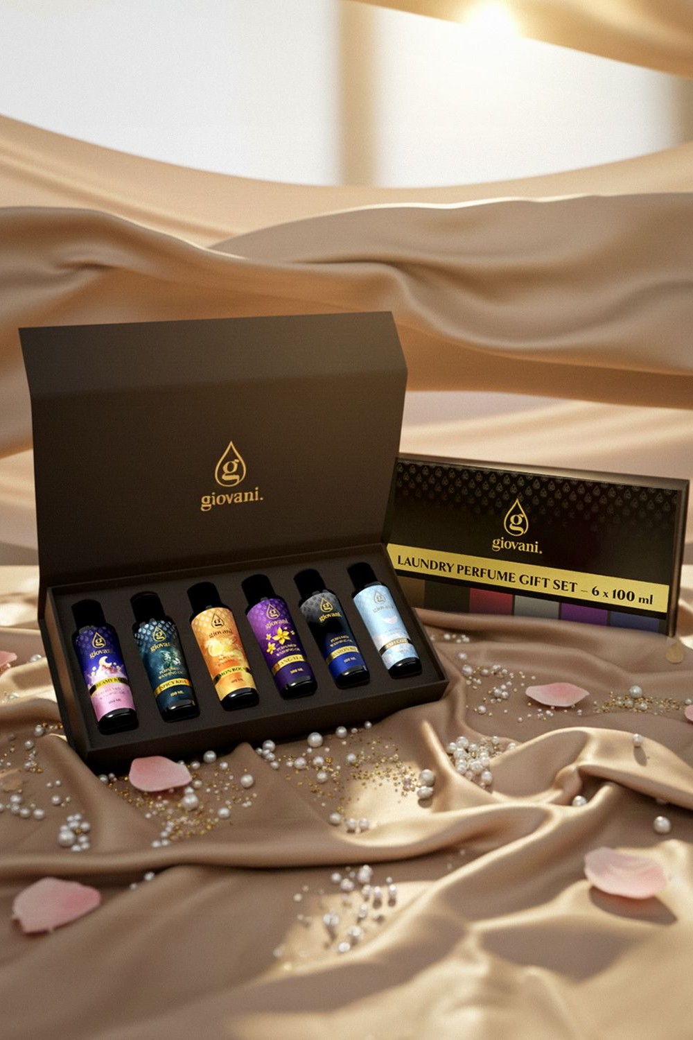 Geschenkbox Giovani – 6 Düfte für die Wäsche