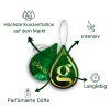 METALLIC GREEN Duftanhänger für Kleider und Textilien