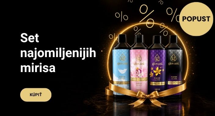 Najomiljeniji set mirisa