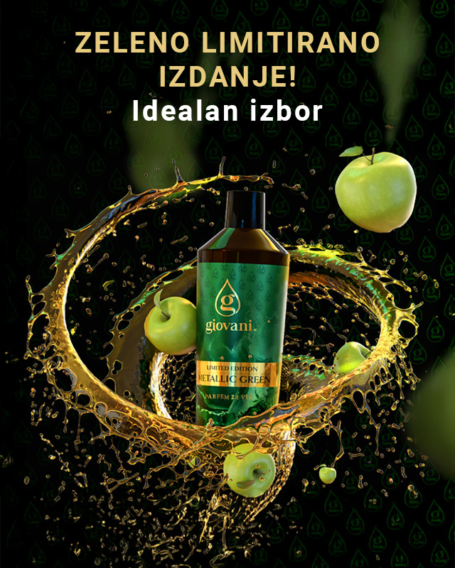 Parfem za veš METALLIC GREEN