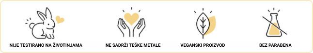 Nije testirano na životinjama