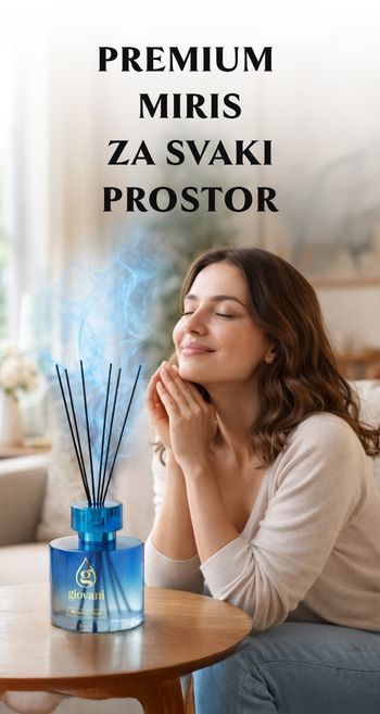 Giovani aroma difuzor s premium mirisom za interijer