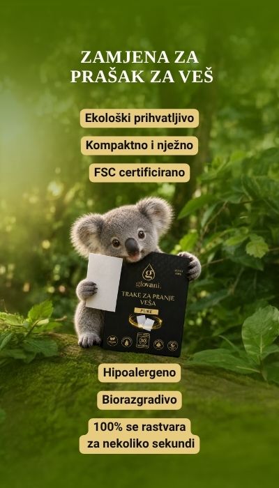 Giovani trakice za pranje veša – ekološka alternativa prašku