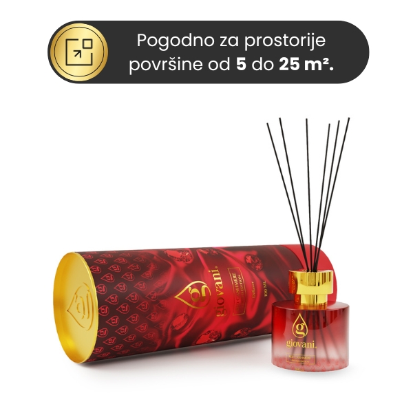 Difuzer sa štapićima za dom RED CASHMERE