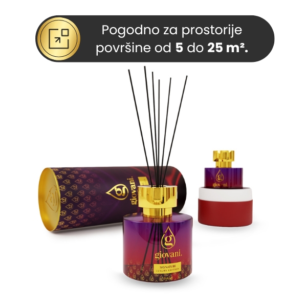 Difuzer sa štapićima za dom SIGNATURE