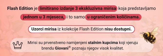Luksuzni parfem za veš Giovani PEACH ELIXIR