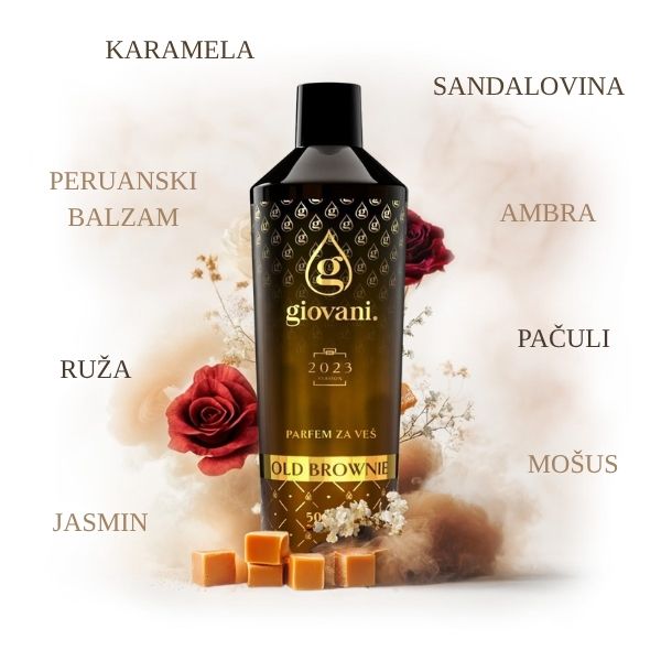 Miris za veš OLD BROWNIE profinjenog karaktera