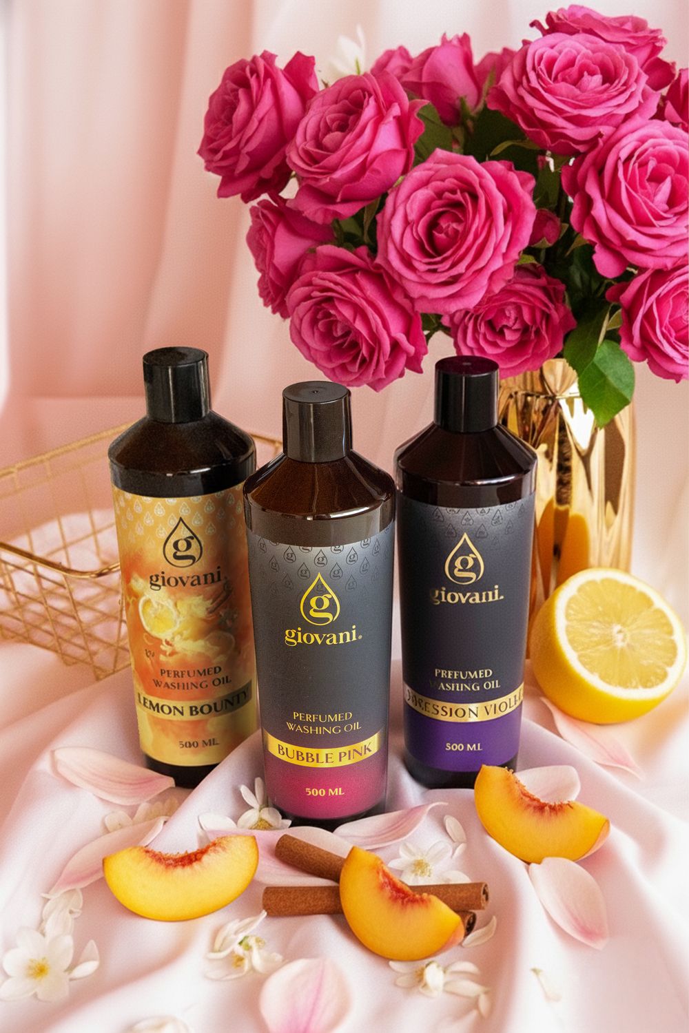 Giovani PARFUMERIE - луксозен пакет ароматни масла за пране