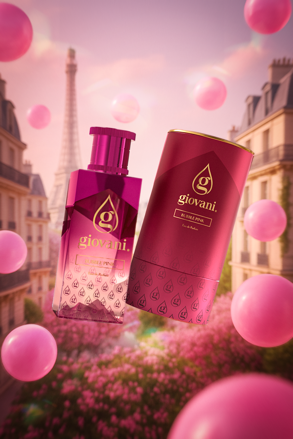 Парфюм BUBBLE PINK от Giovani