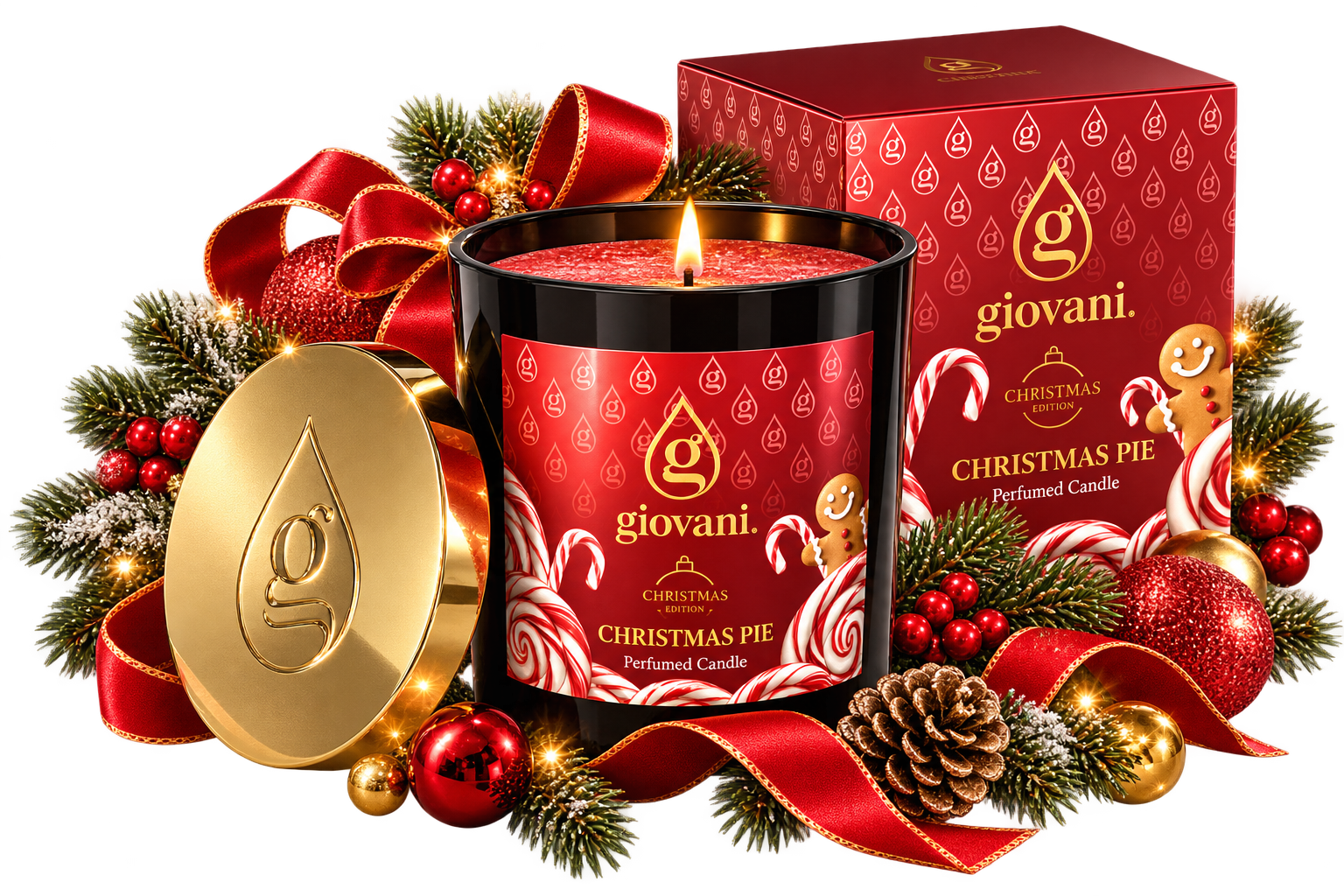 Ароматна свещ Giovani CHRISTMAS PIE