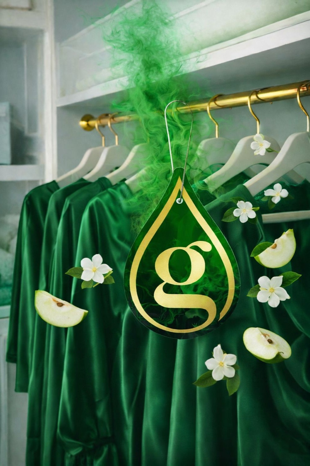 Ароматна висулка Giovani METALLIC GREEN