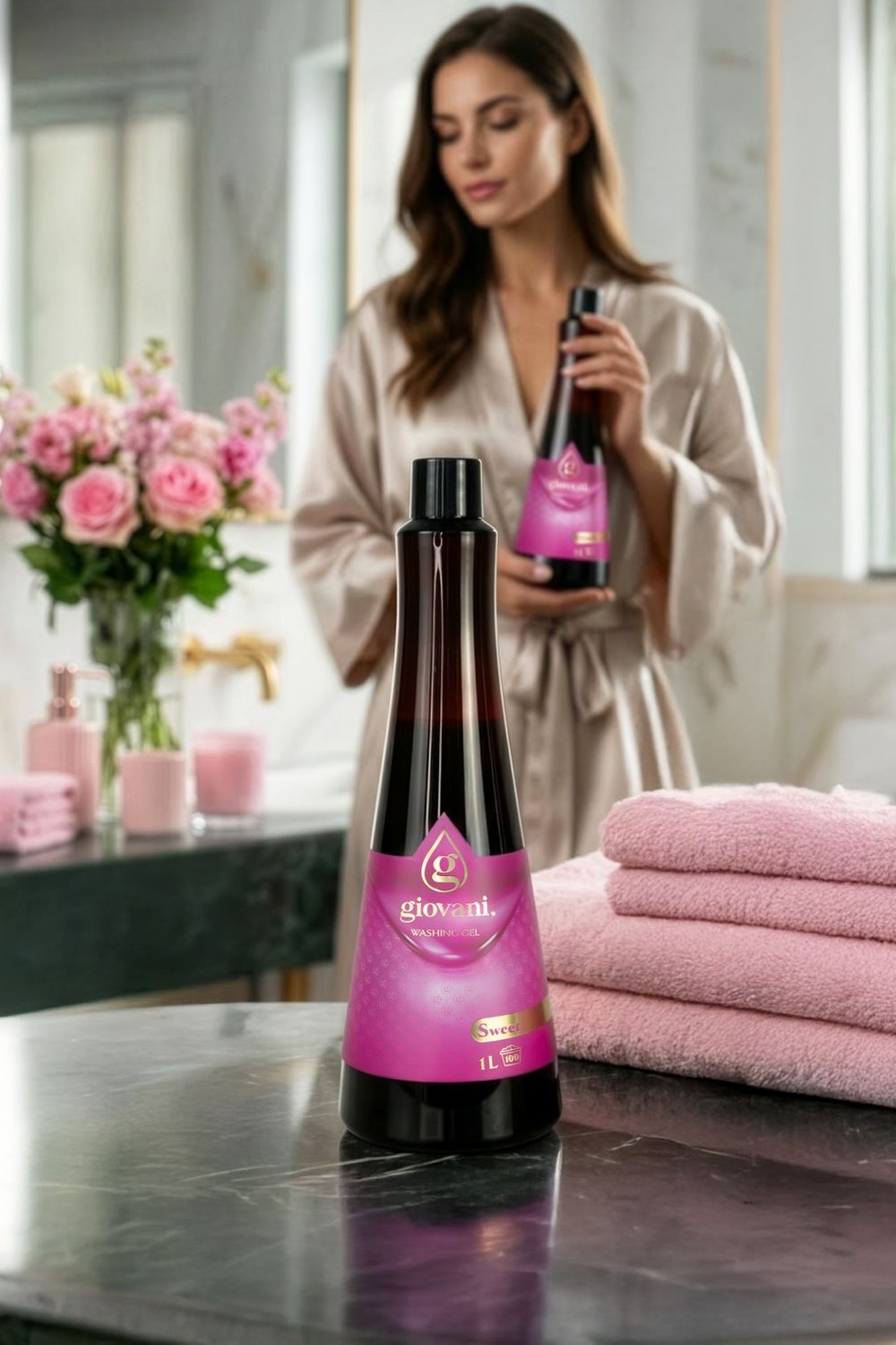 Гел за пране SWEET с сладък аромат