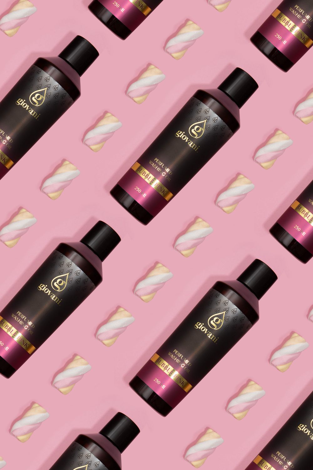 Най-добър омекотител за тъкани Giovani Bubble Pink