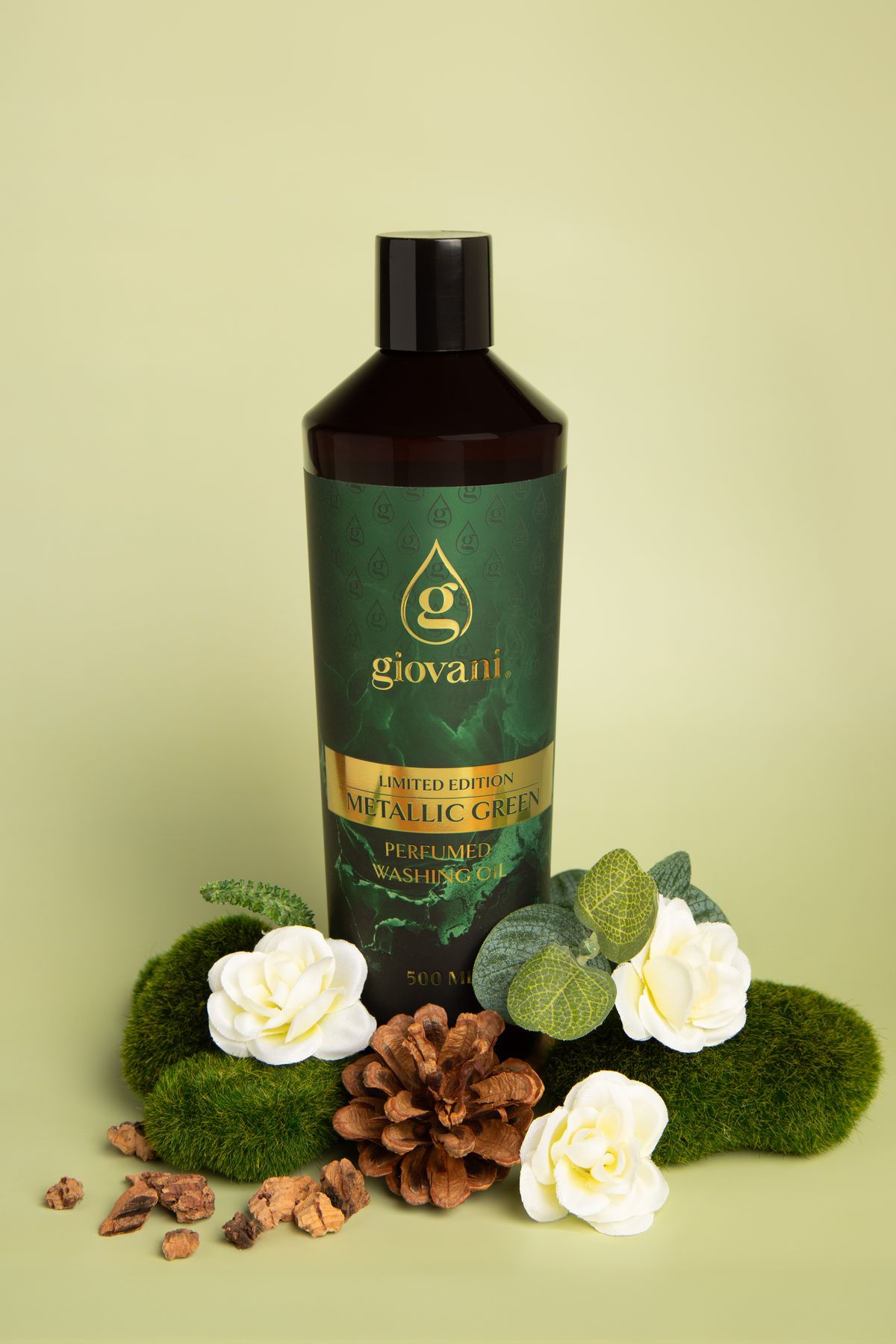 Най-добър омекотител за тъкани Giovani Metallic Green