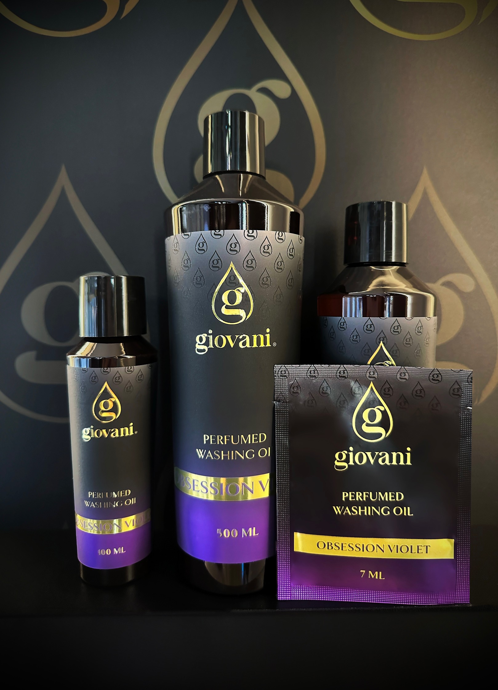 Най-добър омекотител за тъкани Giovani Obsession Violet