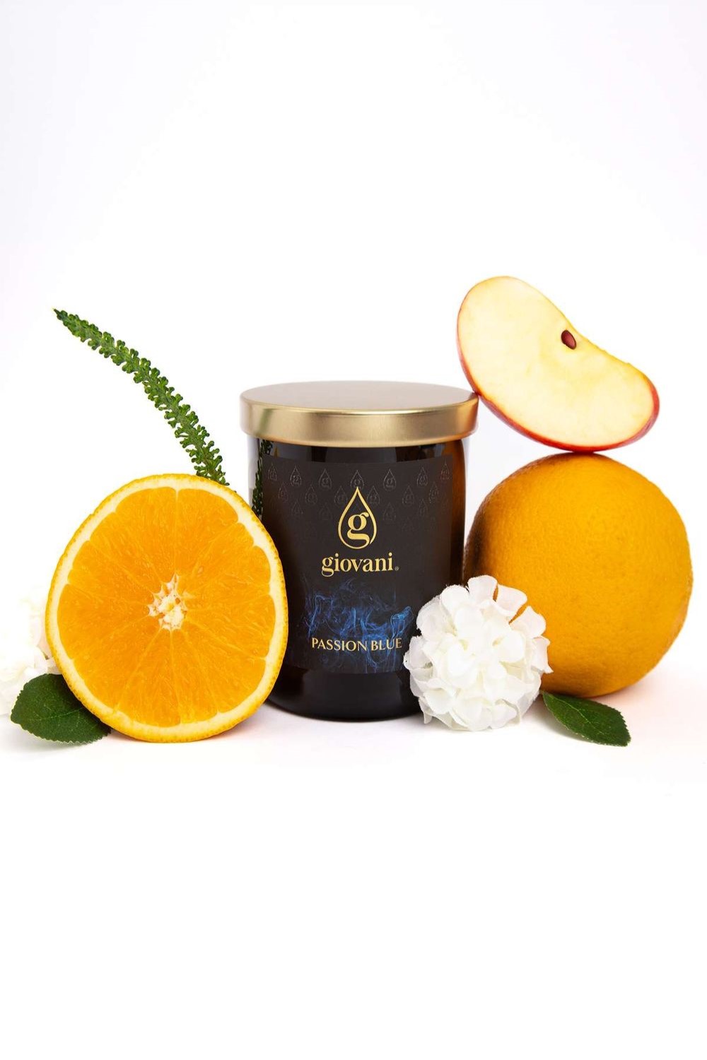 Декоративна ароматна свещ PASSION BLUE