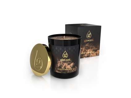 Дизайнерска ароматна свещ Giovani SWEETY BROWNIE за дома